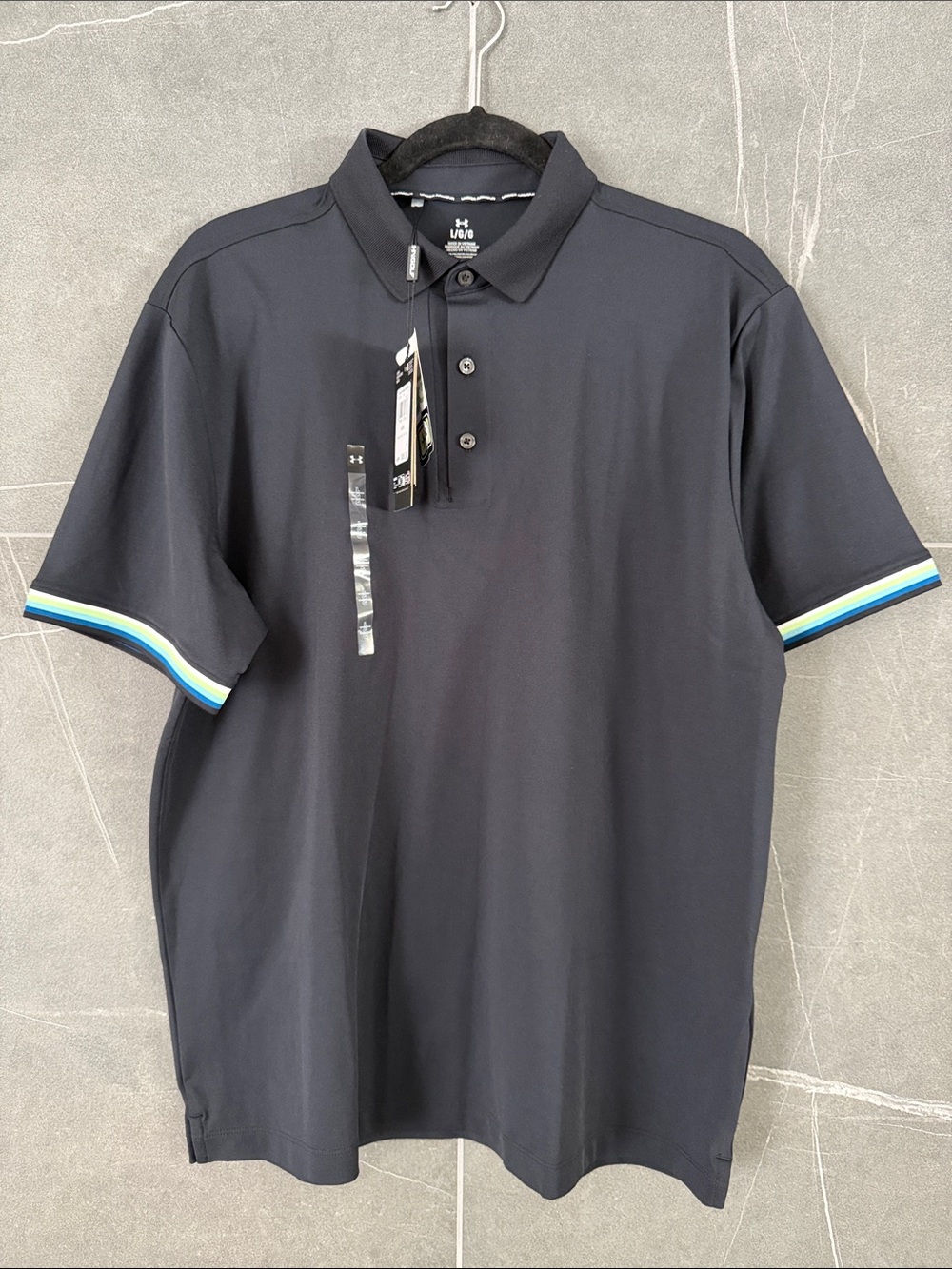 Under Armour Golf Trip Pique ArmourDry Polo - Men’s Large - NWT